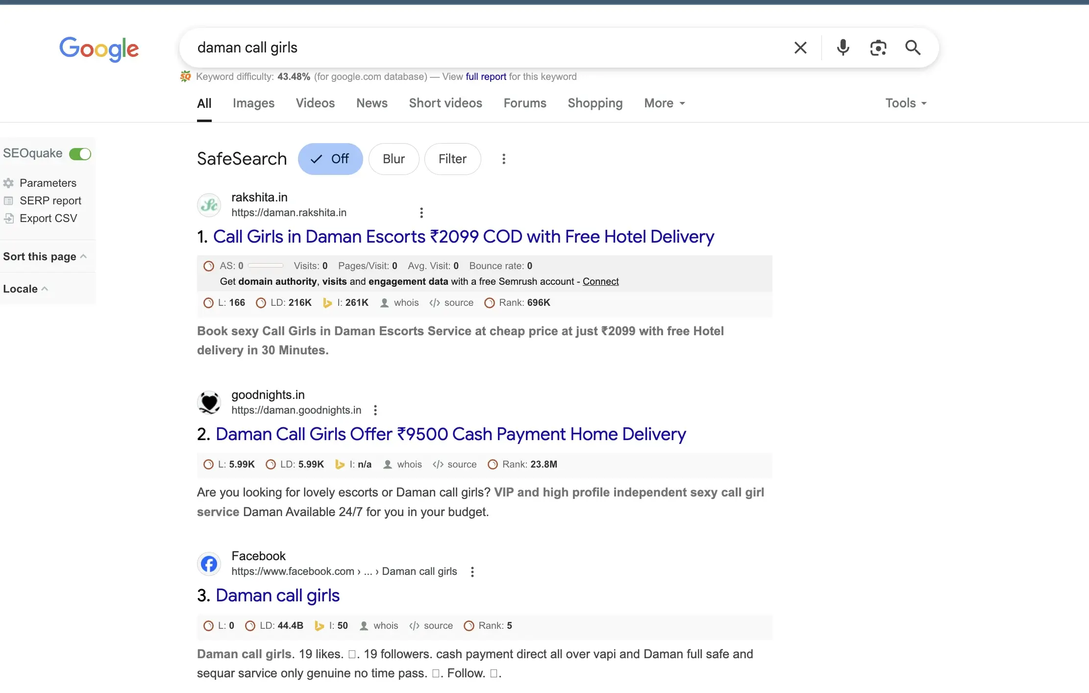 Google's Trusted Hyderabad Call Girls Service